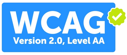 Imagen que muestra la certificación WCAG 2.0 - Nivel AA