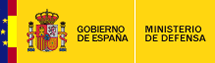 Logo del Gobierno de Espaa, Ministerio de defensa